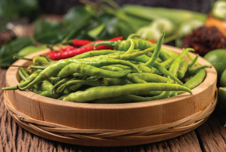 Naturally grown, vibrant, and aromatic chilies packed with freshness and strong heat, ideal for international culinary use.