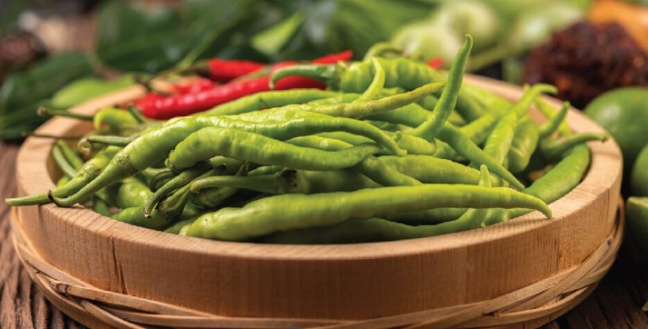 Naturally grown, vibrant, and aromatic chilies packed with freshness and strong heat, ideal for international culinary use.